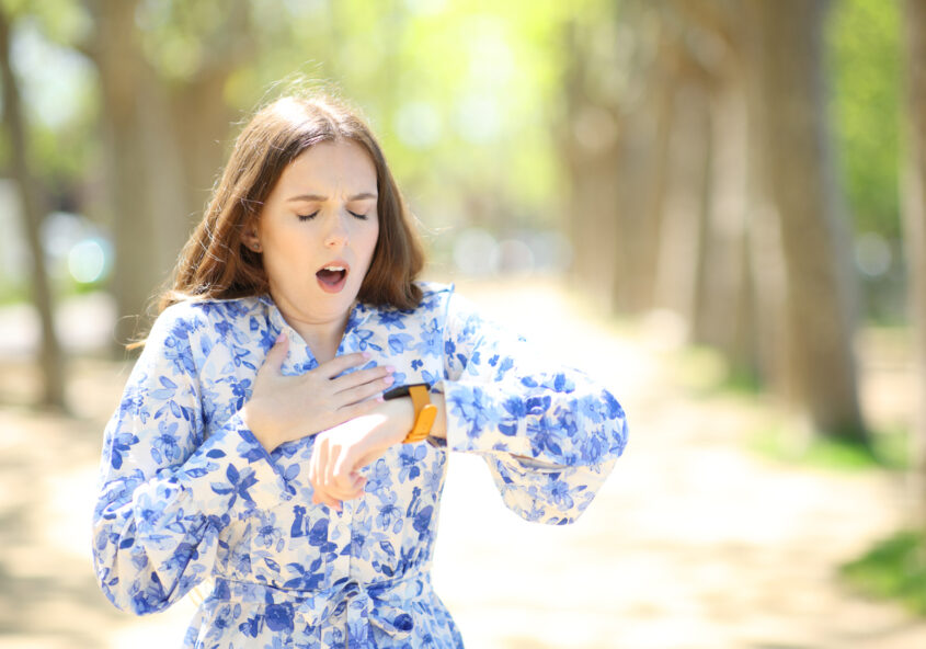 controlul respirației