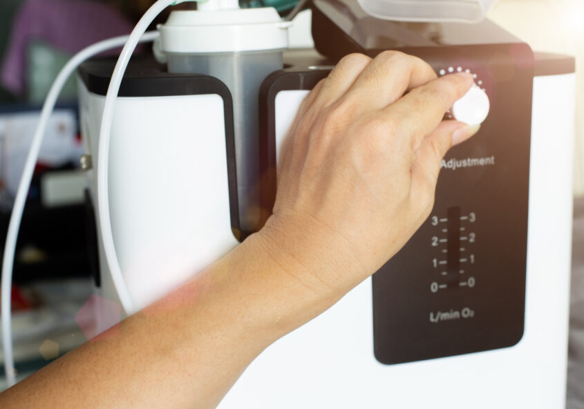 aparat de oxigen pentru respirație