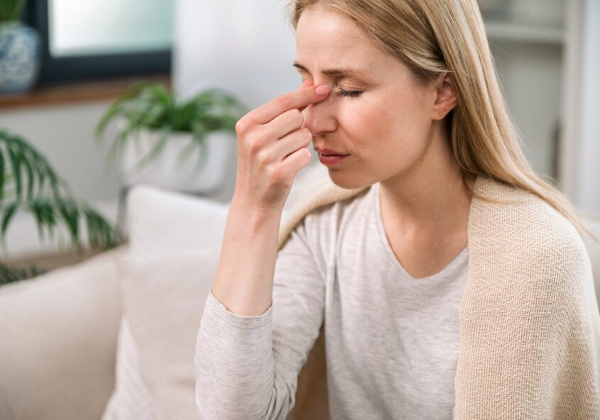sinuzita și durerile de cap