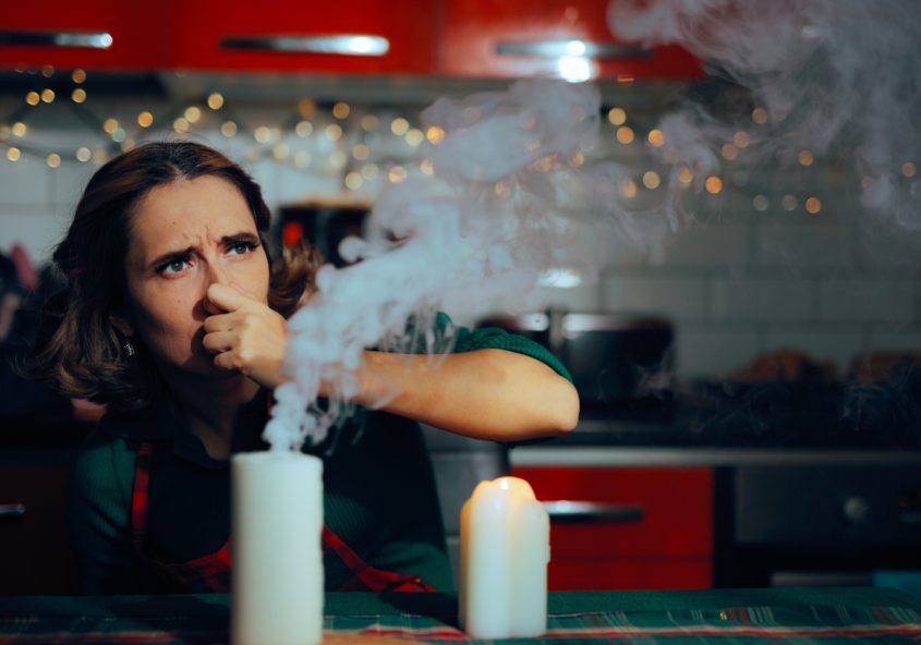 lumânările parfumate irită plămânii